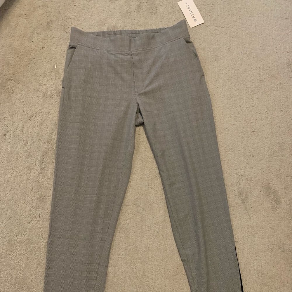 Athleta Brooklyn Plaid Pant
